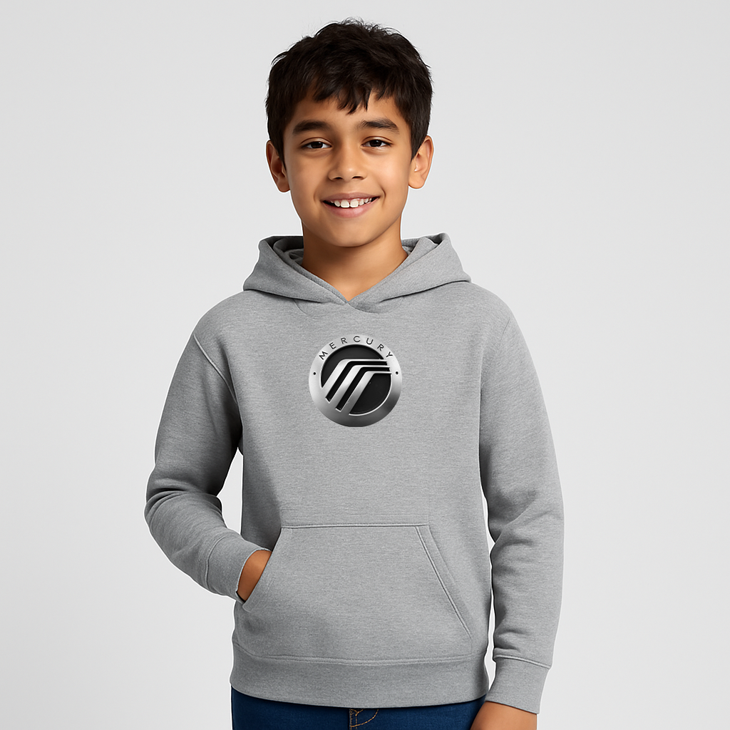 Youth Kids Mercury Car Pullover Hoodie